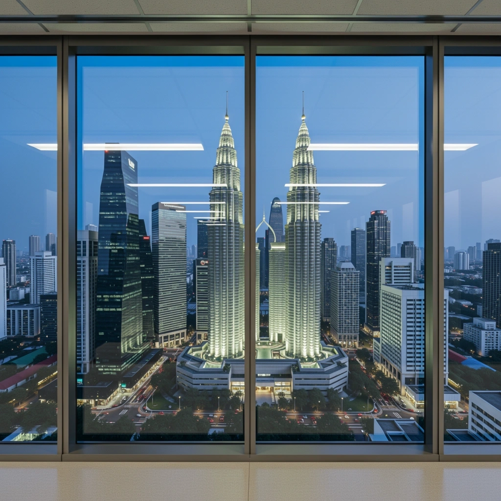 Kuala Lumpur market view